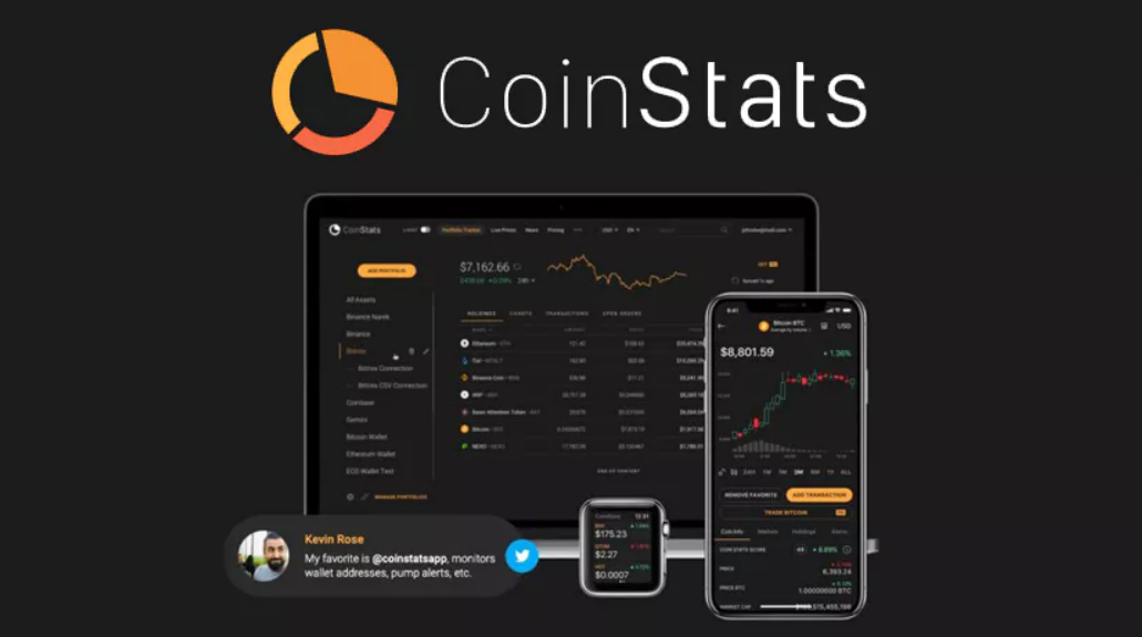 CoinStats Crypto Portfolio Tracker - Price Monitoring