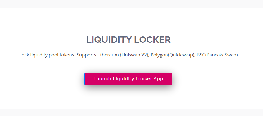 Unilocker Liquidity Locker